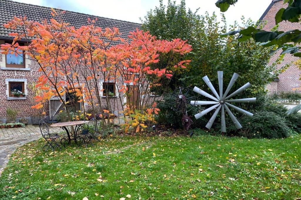 Charmant Appartement Dans Une Ancienne Ferme 니벨 외부 사진